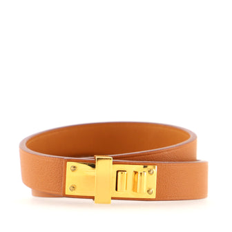 Hermes Mini Dog Clous Carres Bracelet Leather