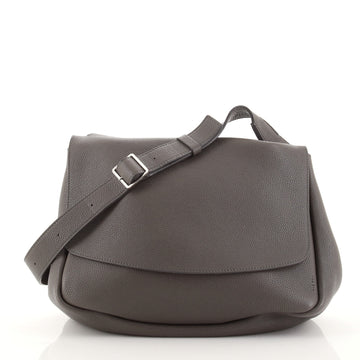 The Row Mail Bag Leather Small