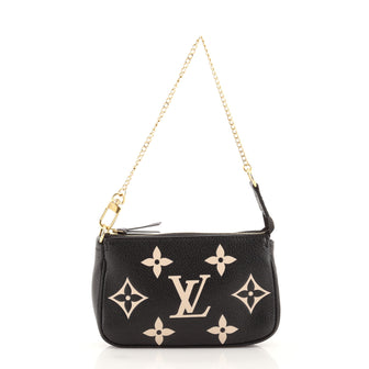 Louis Vuitton Pochette Accessoires Bicolor Monogram Empreinte Giant Mini