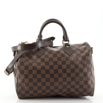 Louis Vuitton Speedy Bandouliere Bag Damier 35
