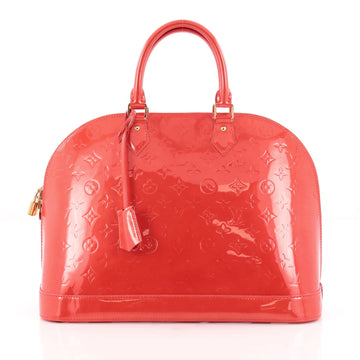 Louis Vuitton Alma Handbag Monogram Vernis GM