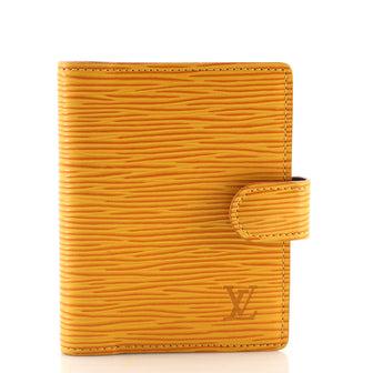 Louis Vuitton Ring Agenda Cover Epi Leather PM