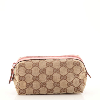 Gucci Cosmetic Case GG Canvas Small