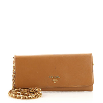 Prada Wallet on Chain Saffiano Leather
