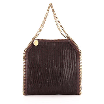 Stella McCartney Falabella Tote Woven Faux Leather Small