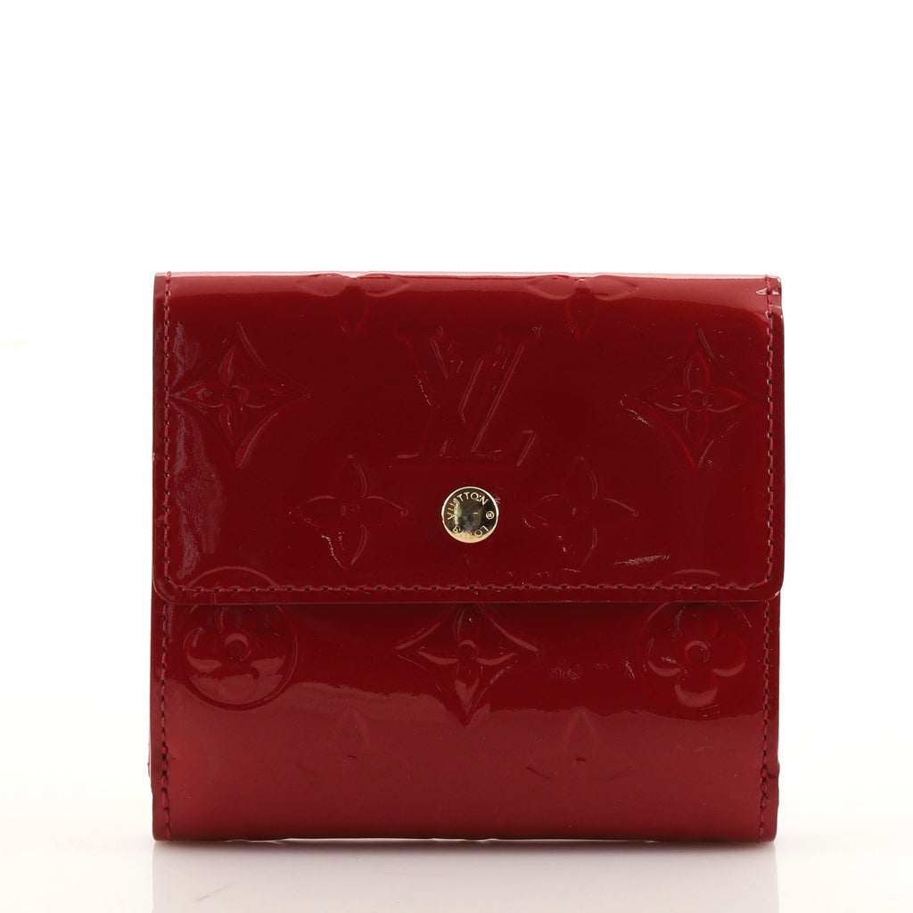 Louis Vuitton Ludlow Wallet Vernis Red 1126354