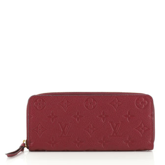 Louis Vuitton Zippy Wallet Monogram Empreinte Leather