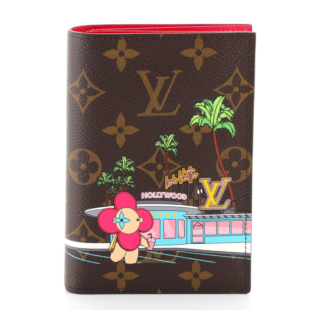 Louis Vuitton, Accessories, Louis Vuitton Passport Cover Limited Edition  Vivienne Xmas Monogram Canvas