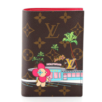 Louis Vuitton Passport Cover Limited Edition Vivienne Xmas Monogram Canvas