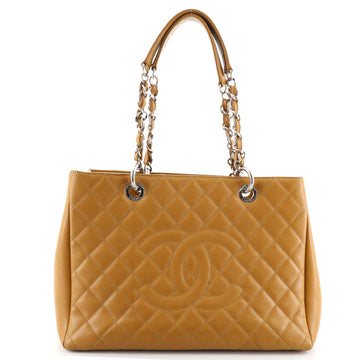 Chanel Grand Shopping Tote Quilted Caviar