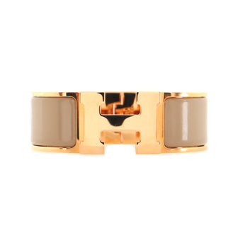 Hermes Clic Clac H Bracelet Enamel Wide