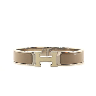 Hermes Clic H Bracelet Enamel Narrow