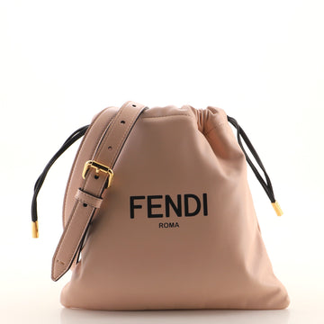 Fendi Pack Pouch Crossbody Bag Leather Small