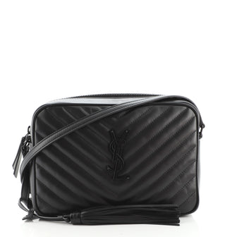 Saint Laurent Lou Camera Bag Matelasse Chevron Leather Small