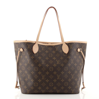 Louis Vuitton Neverfull NM Tote Monogram Canvas MM
