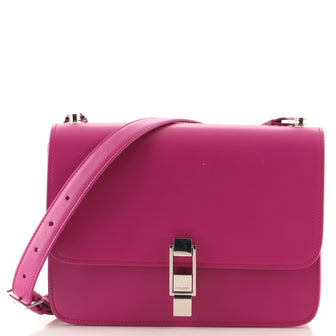 Saint Laurent Carre Satchel Leather Medium