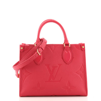 Louis Vuitton OnTheGo Tote Monogram Empreinte Giant PM
