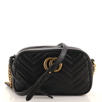 Gucci GG Marmont Shoulder Bag Matelasse Leather Small