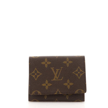 Louis Vuitton Envelope Business Card Holder Monogram Canvas