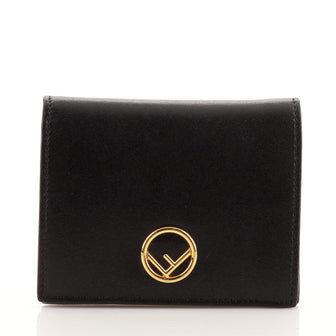 Fendi F is Fendi Bifold Wallet Leather Compact
