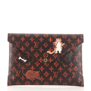 Louis Vuitton Kirigami Pochette Limited Edition Grace Coddington Catogram Canvas GM