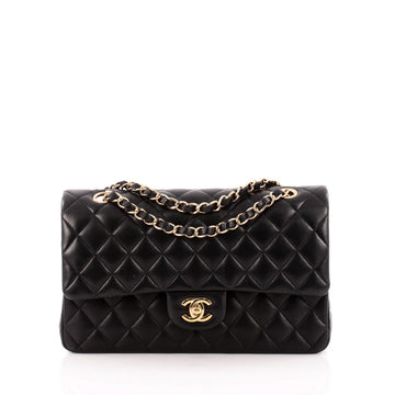 Chanel Classic Double Flap Bag Quilted Lambskin Medium