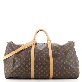 Louis Vuitton Keepall Bandouliere Bag Monogram Canvas 60