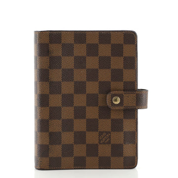 Louis Vuitton Ring Agenda Cover Damier MM