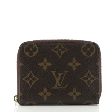 Louis Vuitton Zippy Coin Purse Monogram Canvas