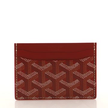 Goyard Saint Sulpice Card Holder Coated Canvas