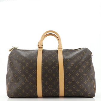 Louis Vuitton Keepall Bag Monogram Canvas 45