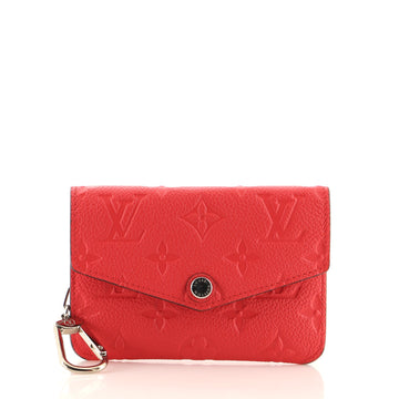 Louis Vuitton Key Pouch Monogram Empreinte Leather