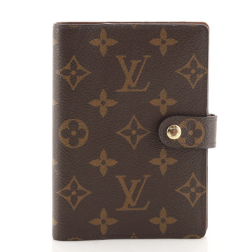Louis Vuitton Ring Agenda Cover Monogram Canvas PM