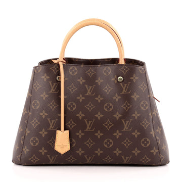 Louis Vuitton Montaigne Handbag Monogram Canvas MM