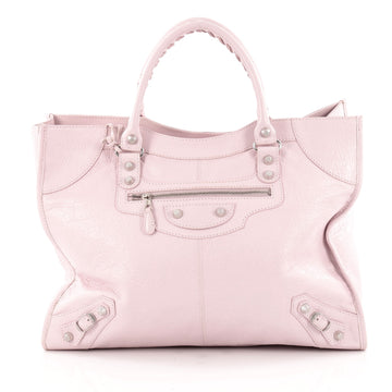 Balenciaga Monday Tote Giant Studs Leather