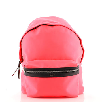 Saint Laurent City Backpack Canvas Medium