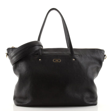 Salvatore Ferragamo Mika Convertible Tote Leather Medium