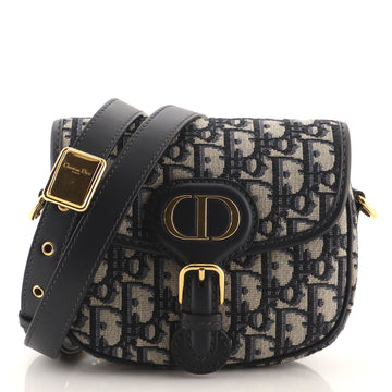 Christian Dior Bobby Flap Bag Oblique Canvas Small