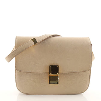 Celine Classic Box Bag Grainy Leather Medium