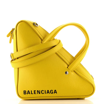Balenciaga Triangle Duffle Bag Leather Small