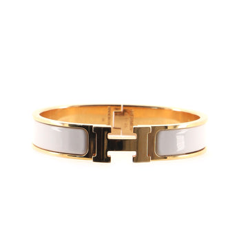Hermes Clic H Bracelet Enamel Narrow