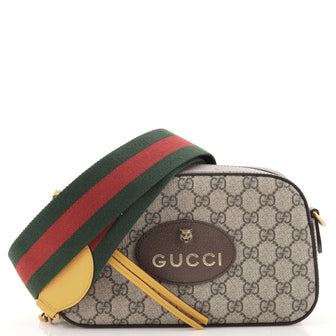 Gucci Neo Vintage Camera Messenger Bag GG Coated Canvas