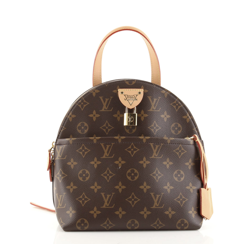 louis vuitton backpack light brown Louis Vuitton Moon Backpack Monogram Canvas Brown 1131291