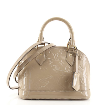 Louis Vuitton Alma Handbag Monogram Vernis BB
