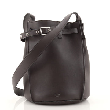 Celine Long Strap Big Bag Bucket Leather