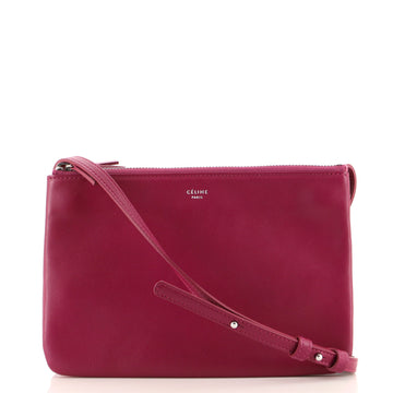 Celine Trio Crossbody Bag Leather Small