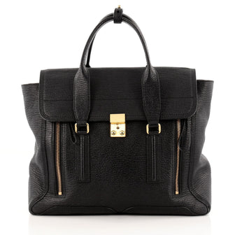 3.1 Phillip Lim Pashli Satchel Leather Large