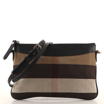 Burberry Peyton Crossbody Bag House Check Canvas