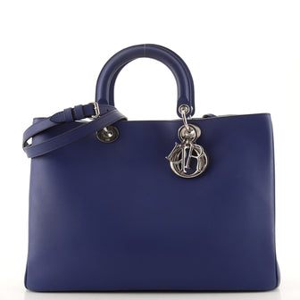 Christian Dior Diorissimo Tote Smooth Calfskin Large