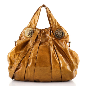 Gucci Hysteria Convertible Top Handle Bag Patent Large